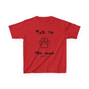 Kids T‑Shirt — "Talk to the Paw"