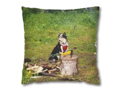 The Seto. Pillowcase — Outdoor Dog Photo Decorative Throw Pillow Case
