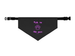Talk To The Paw. Pet Bandana Collar