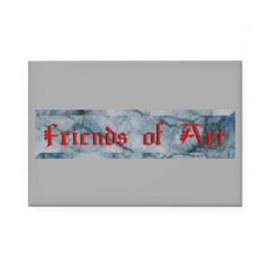 Friends of Art Rectangle Magnet
