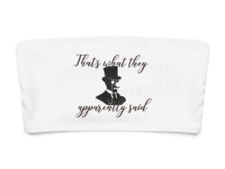 Recycled bandeau bikini top