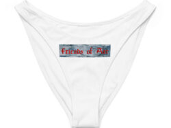 Friends of Art. V-cut bikini bottom