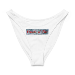 Friends of Art. V-cut bikini bottom
