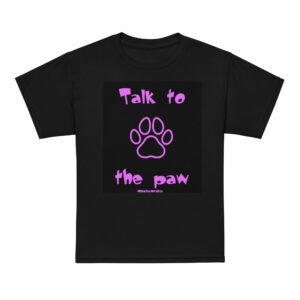 Talk To The Paw. Youth t-shirt