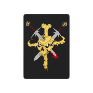 WRATH Skull Poker Playing Cards - Black