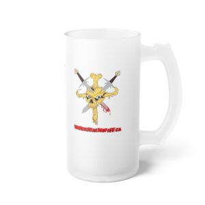 Live or Die - Frosted Beer Stein