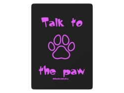 Talk to the Paw Poker Playing Cards