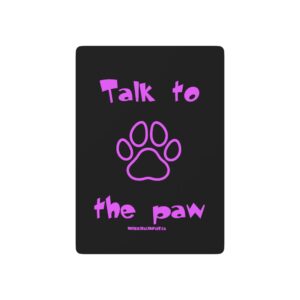 Talk to the Paw Poker Playing Cards