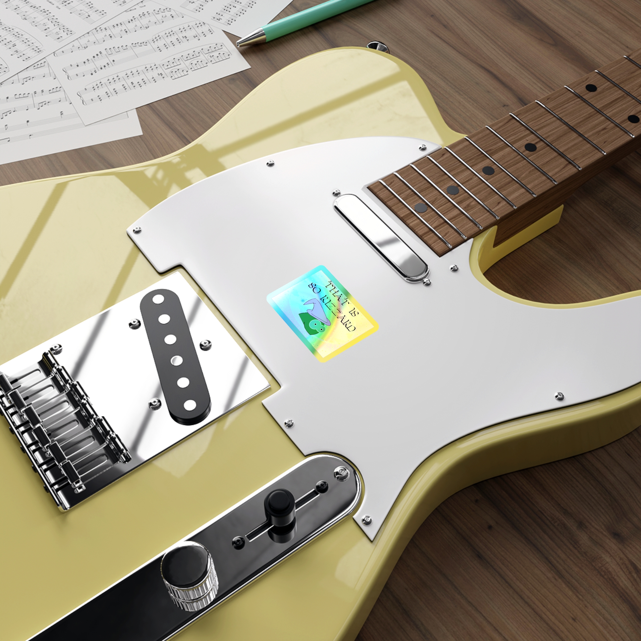 That Is So Rizzard Holographic Die-Cut Sticker - Image 4