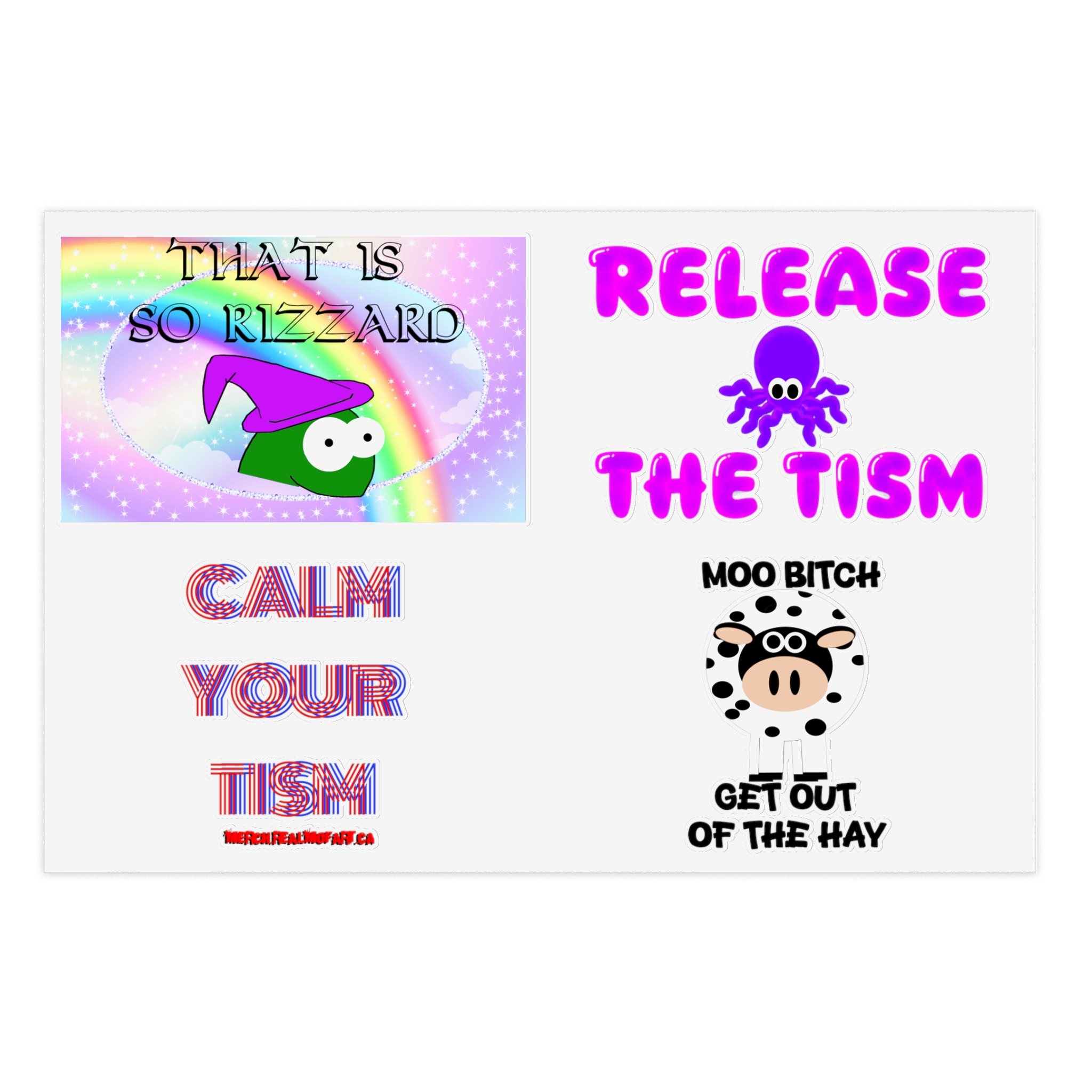 Sass of Art - Sticker Sheet