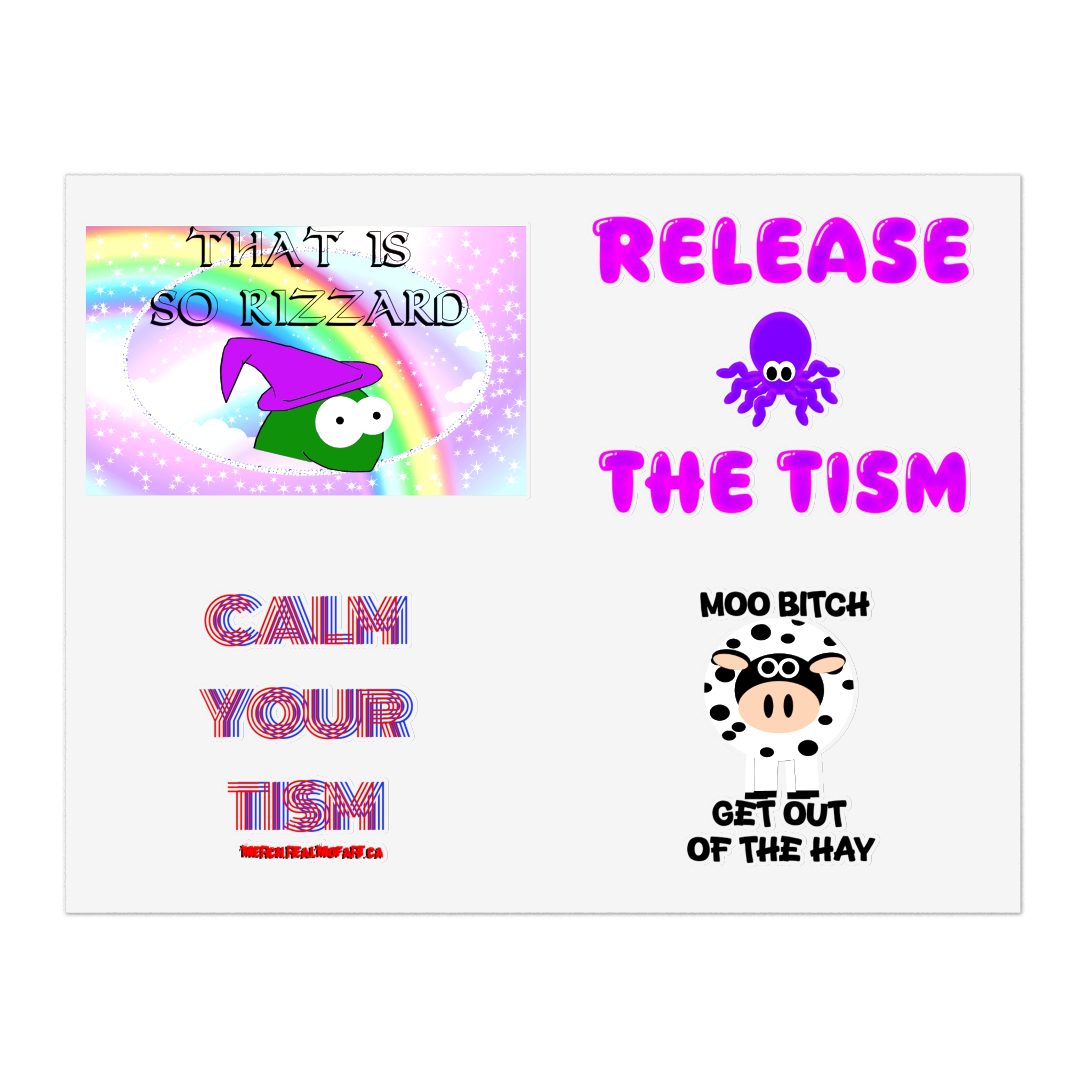 Sass of Art - Sticker Sheet - Image 5