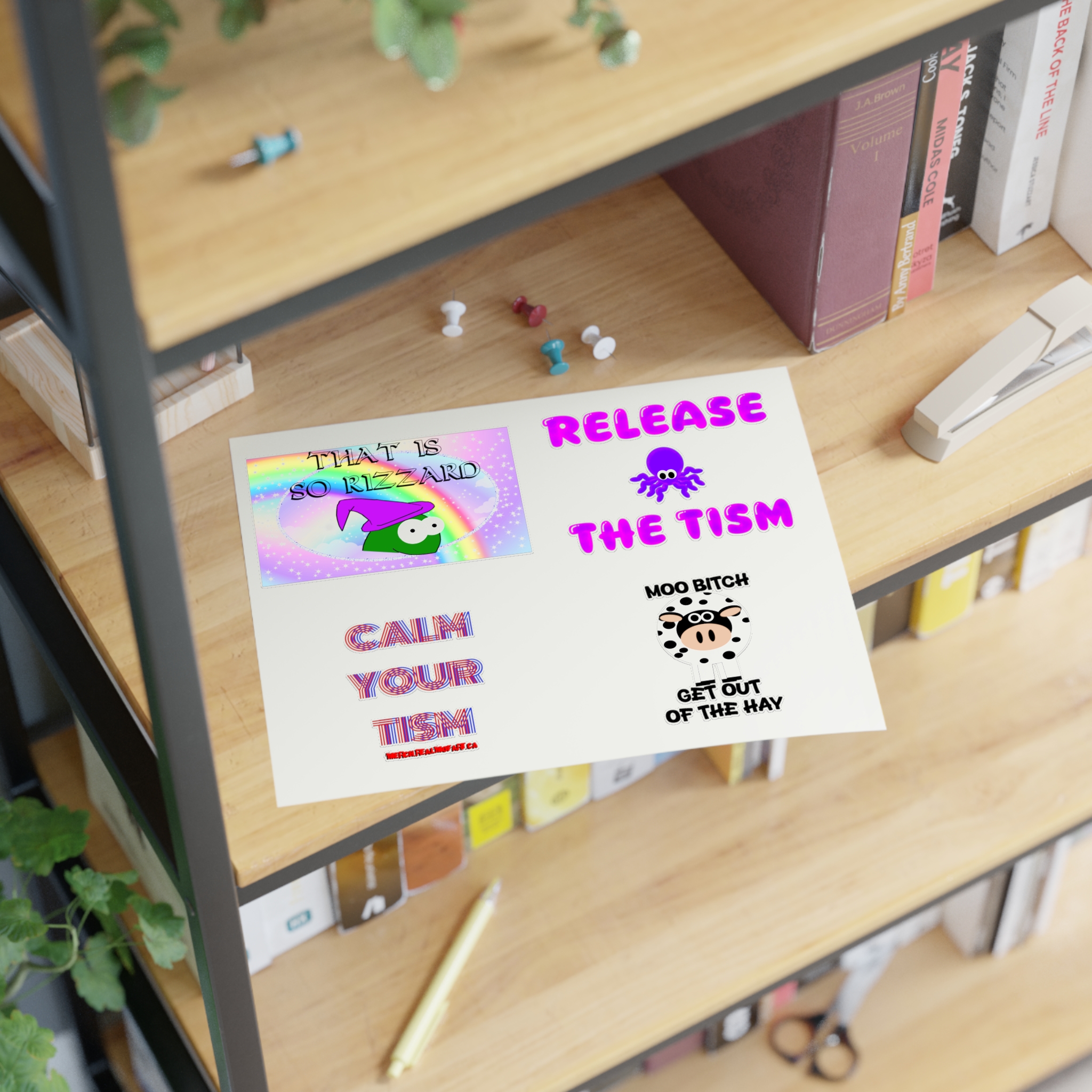 Sass of Art - Sticker Sheet - Image 6