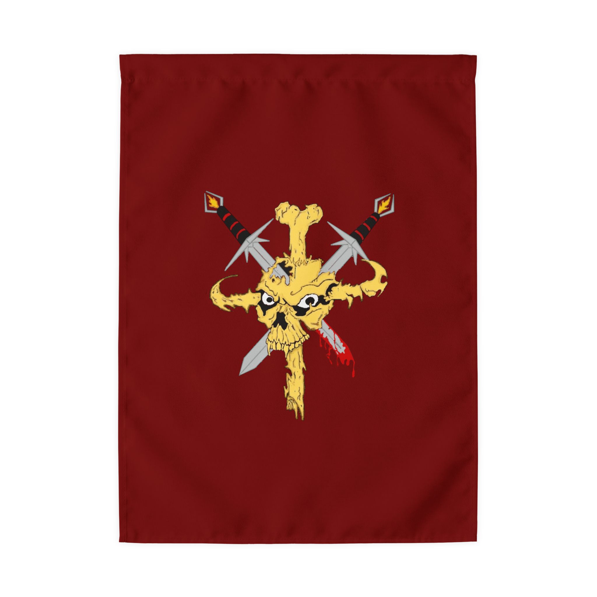 Live or Die - Outdoor Flag -Red