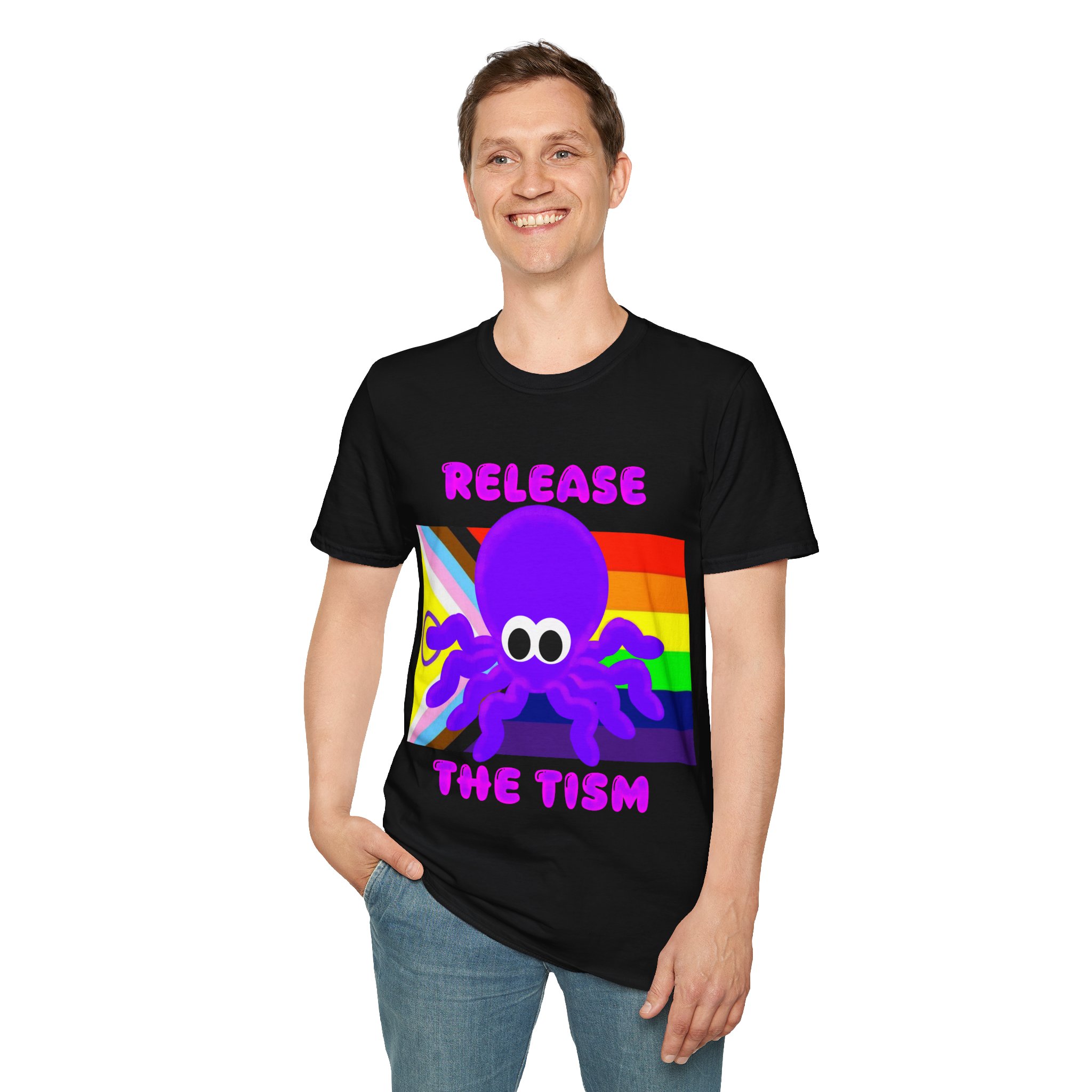 Release the Tism - Pride T-Shirt - Image 3