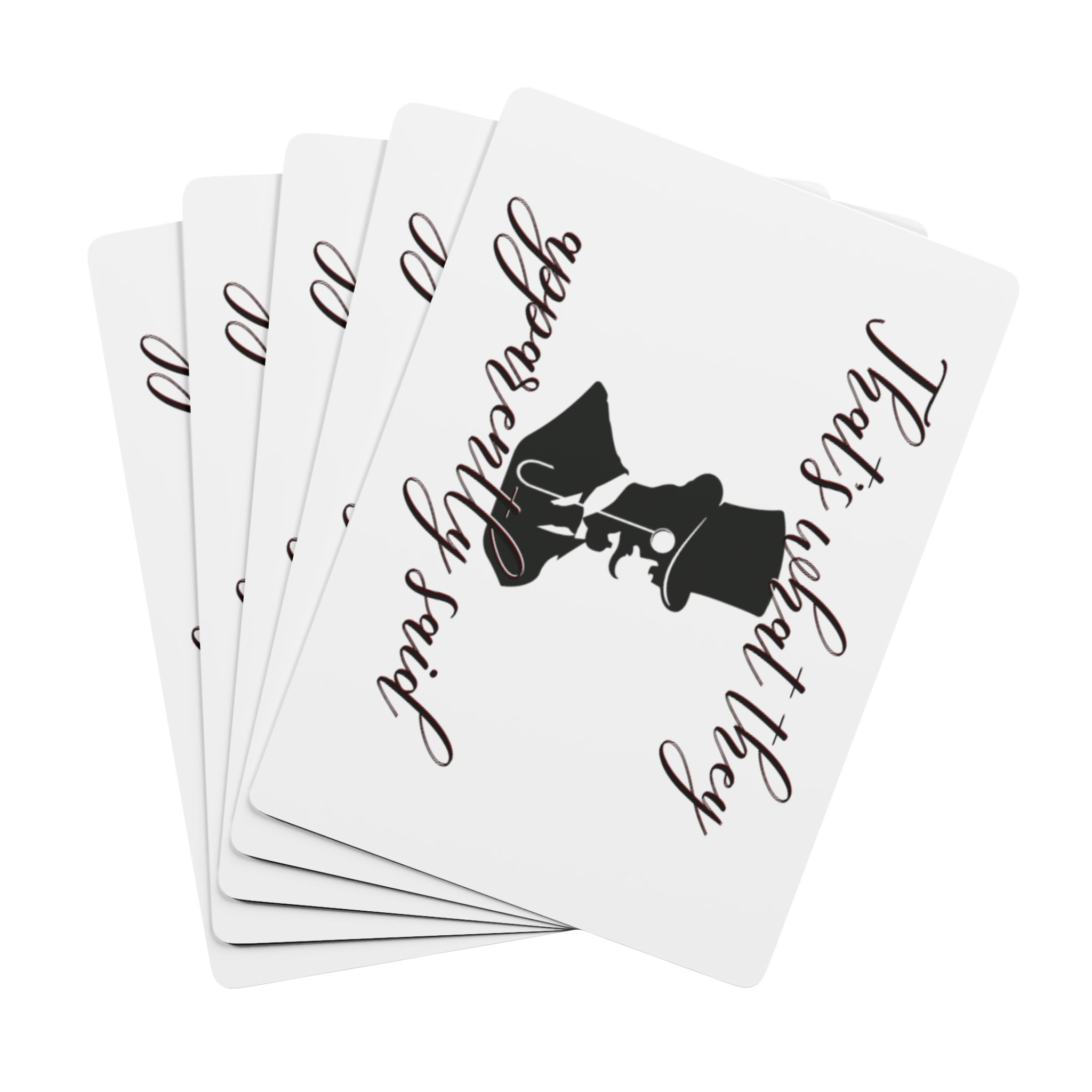 That’s What They Apparently Said Poker Playing Cards - Image 3