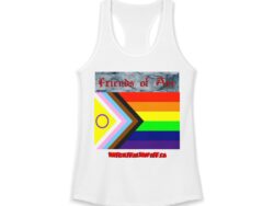Friends of Art - Pride - Racerback Tank