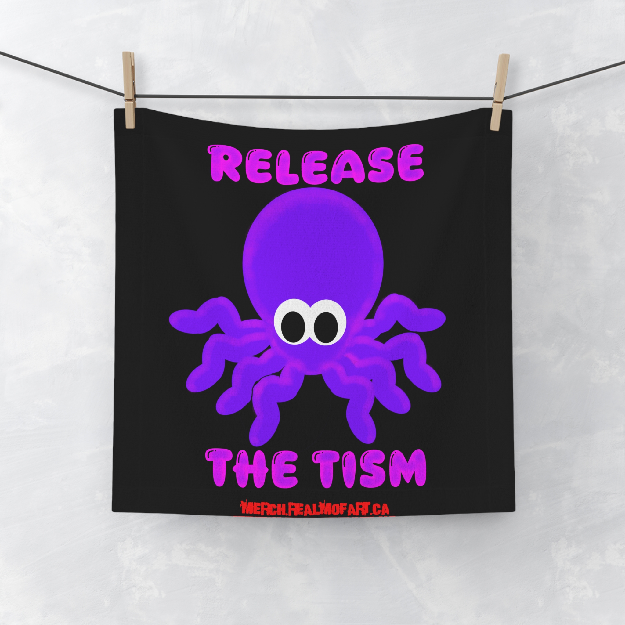 Release the Tism - Face Towel - Image 2
