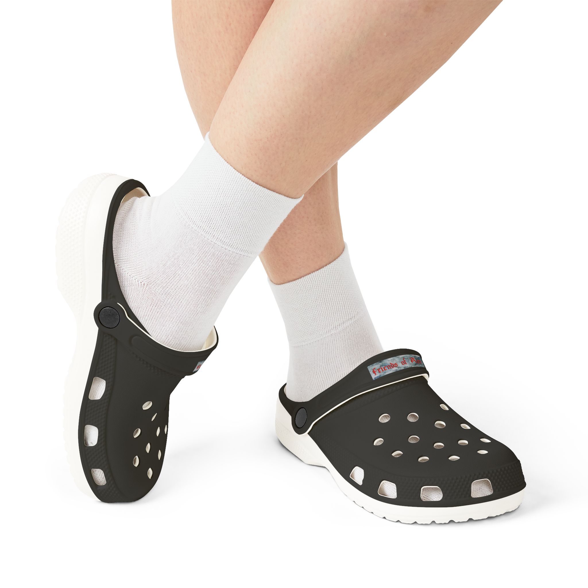 Friends of Art (Logo only) EVA Foam Crocs - Image 3