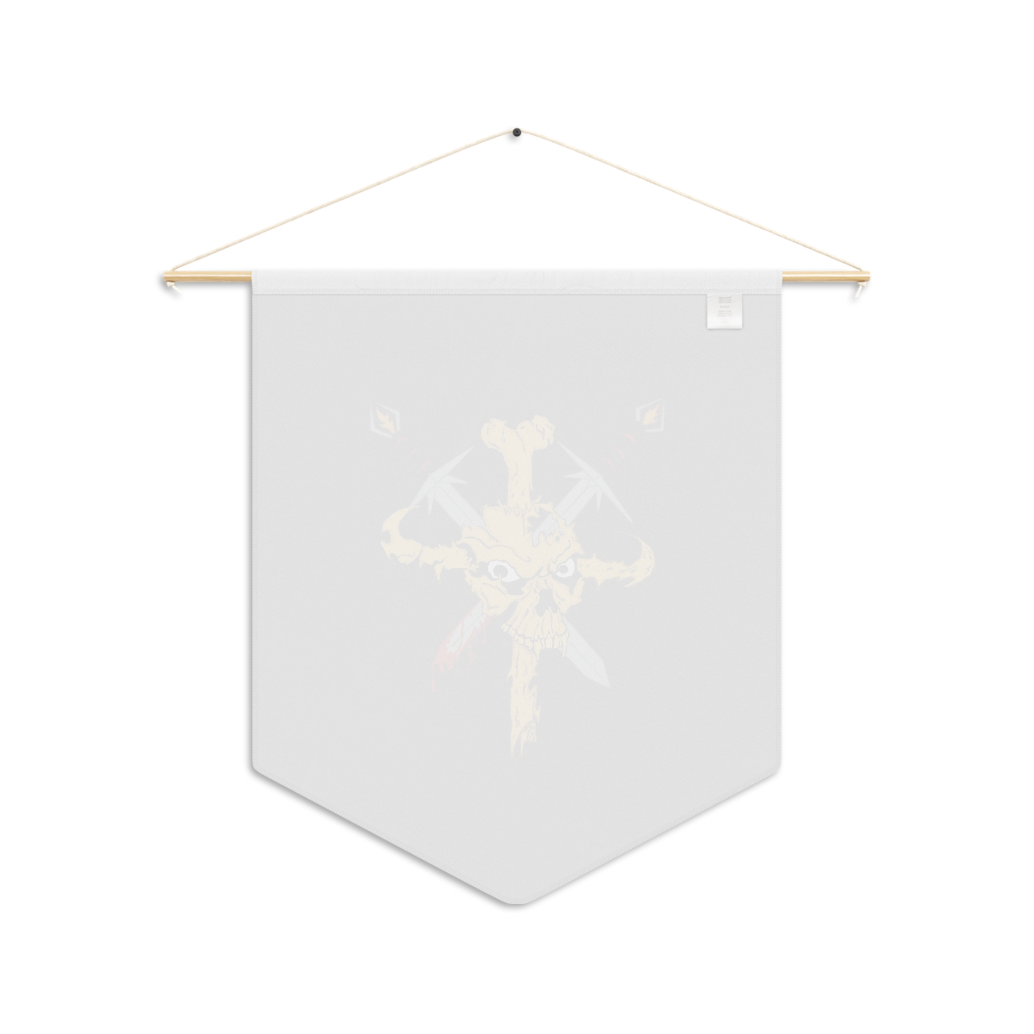 Live or Die - Pennant Wall Banner - Black - Image 2