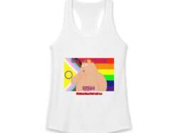 Calm Your Tism - Pride - Racerback Tank-Top