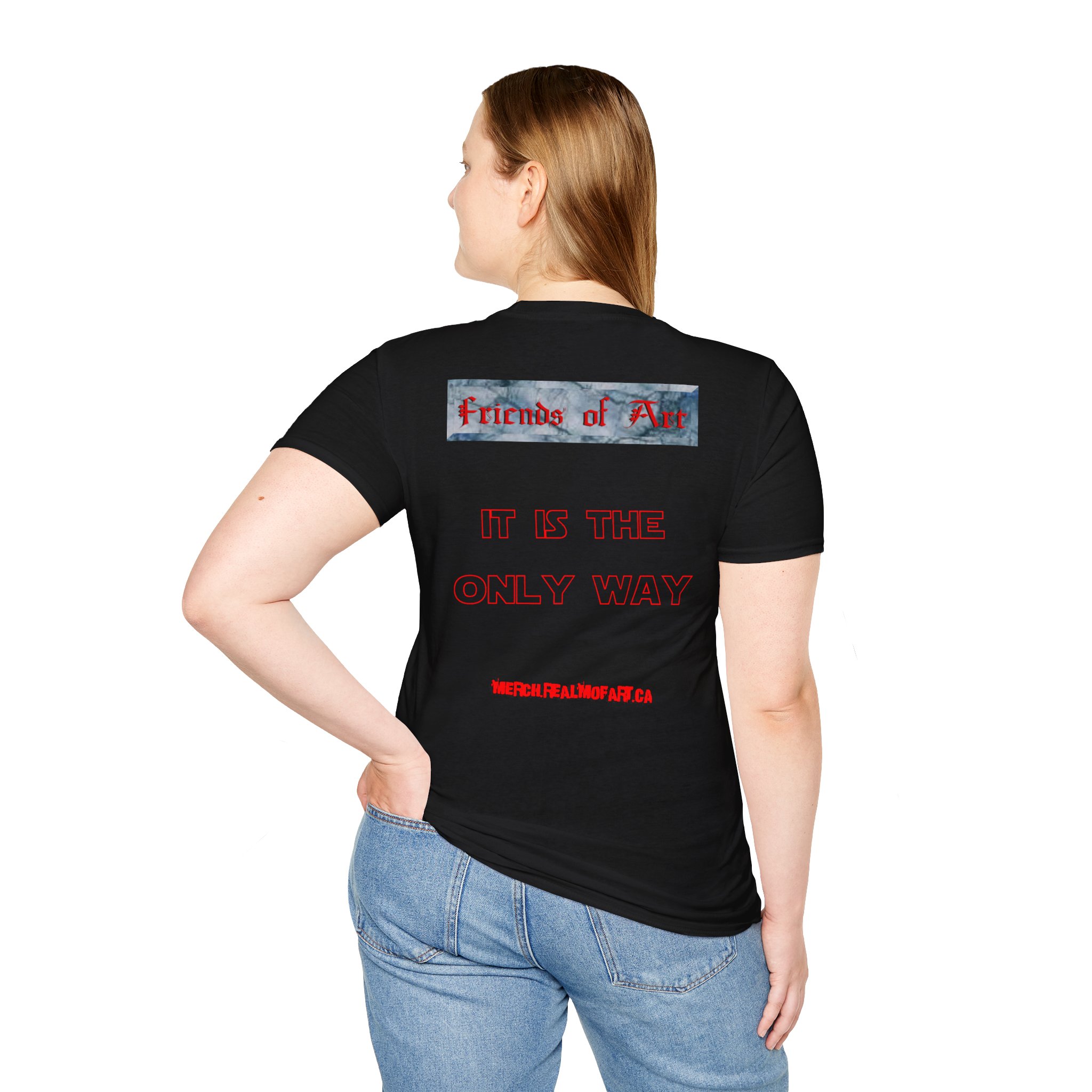 Friends of Art "Come to the Art Side" Graphic T-Shirt - Image 4