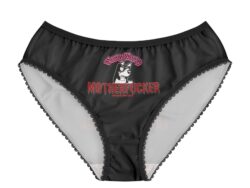 Womp Womp Motherfucker - Women's Graphic Lace-Trim Panties