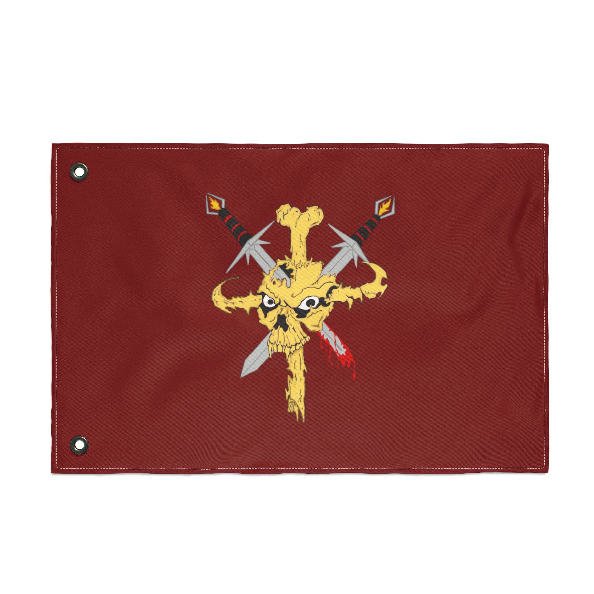 Live or Die - Flag - Red