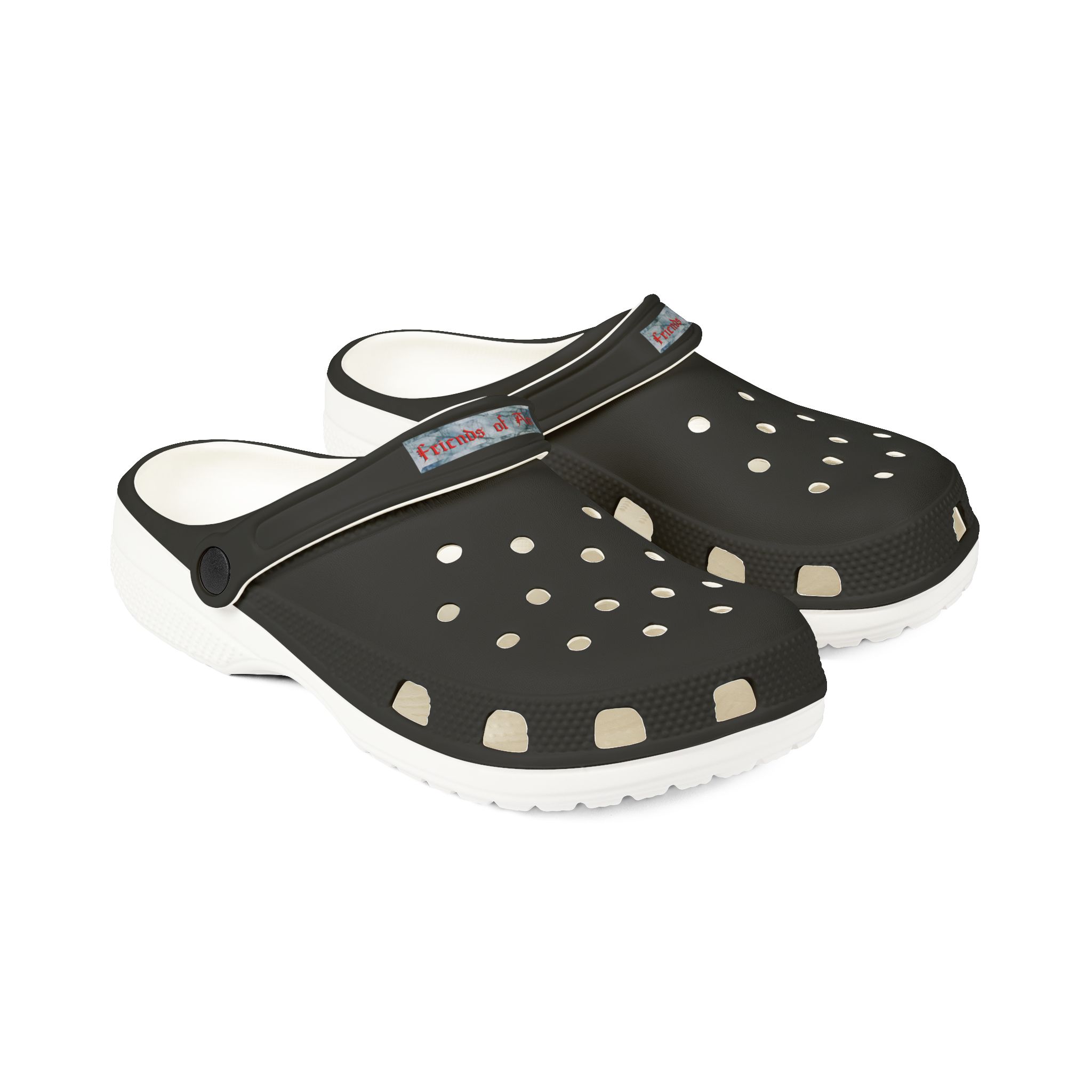 Friends of Art (Logo only) EVA Foam Crocs - Image 2