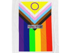 Friends of Art - Pride - Velveteen Plush Blanket