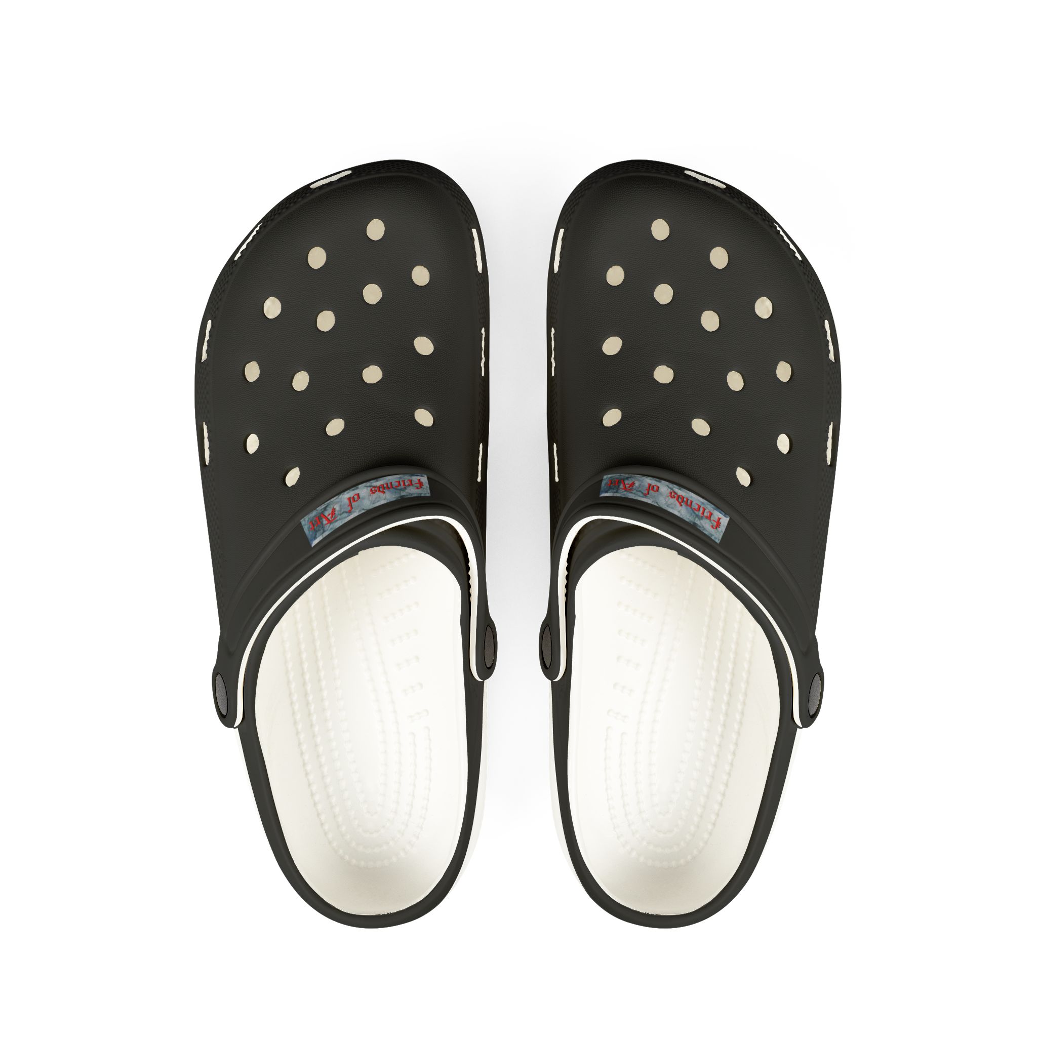 Friends of Art (Logo only) EVA Foam Crocs