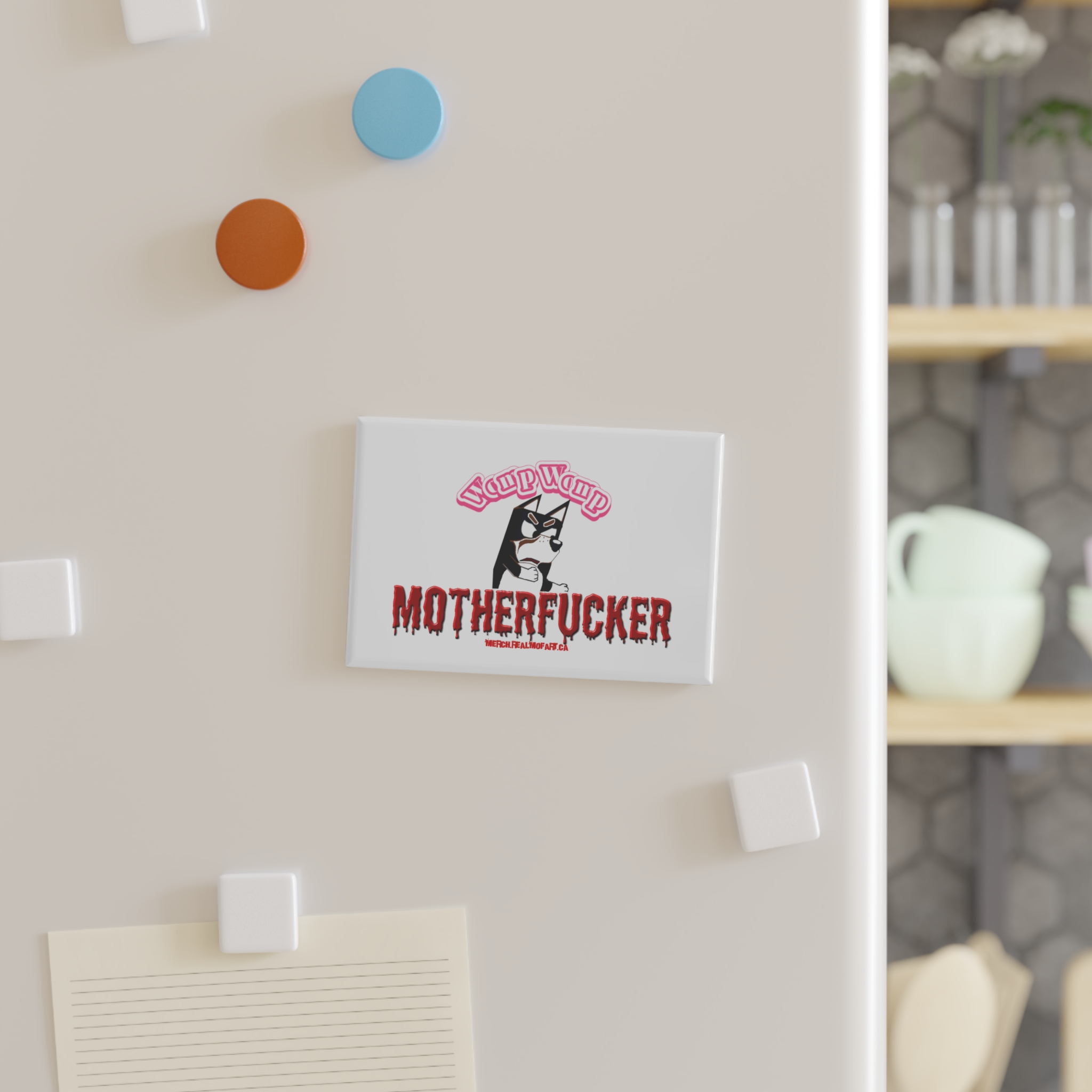 Womp Womp Motherfucker. Rectangle Fridge Magnet - Image 4