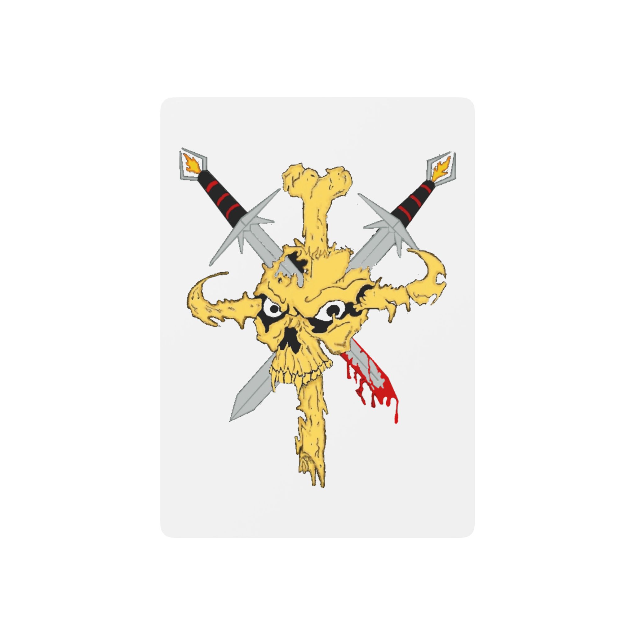 WRATH Skull Poker Playing Cards - white - Image 3