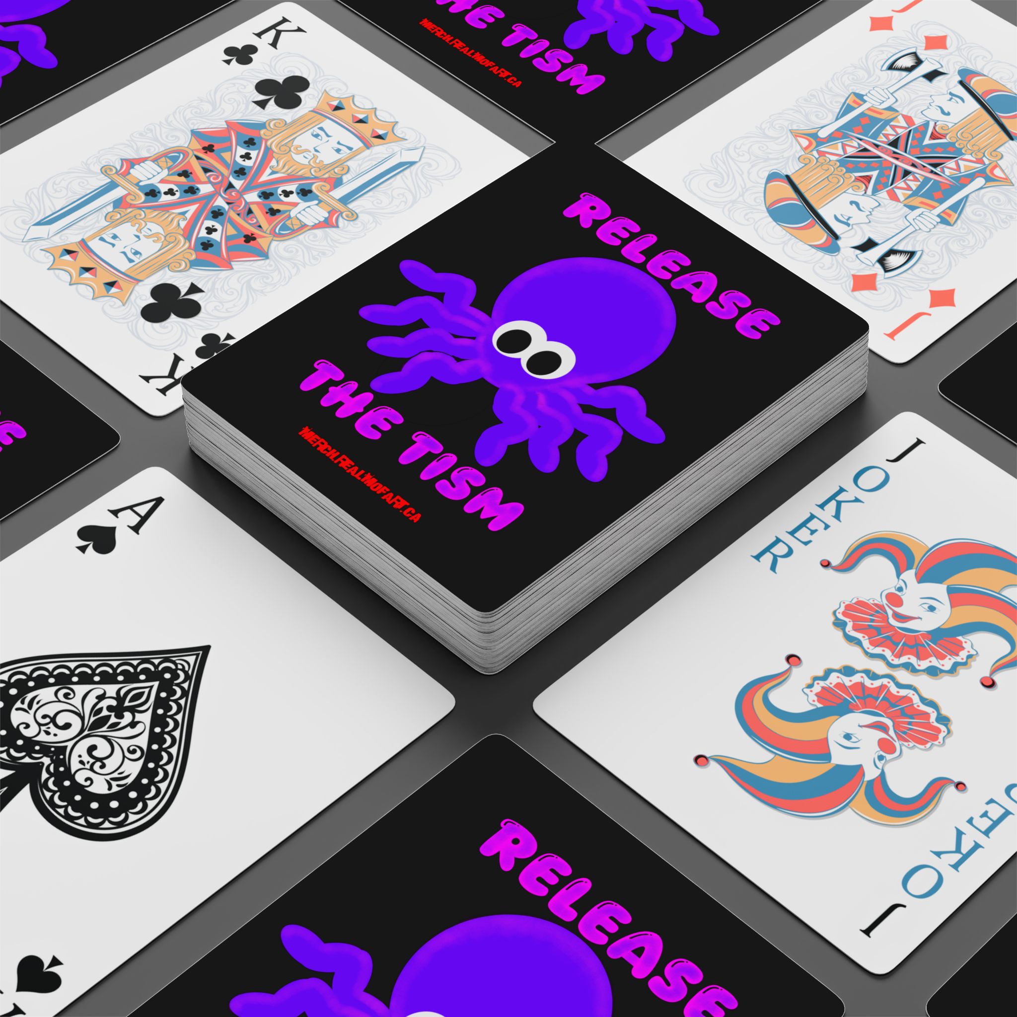 Release the Tism - Poker Playing Cards - Image 4