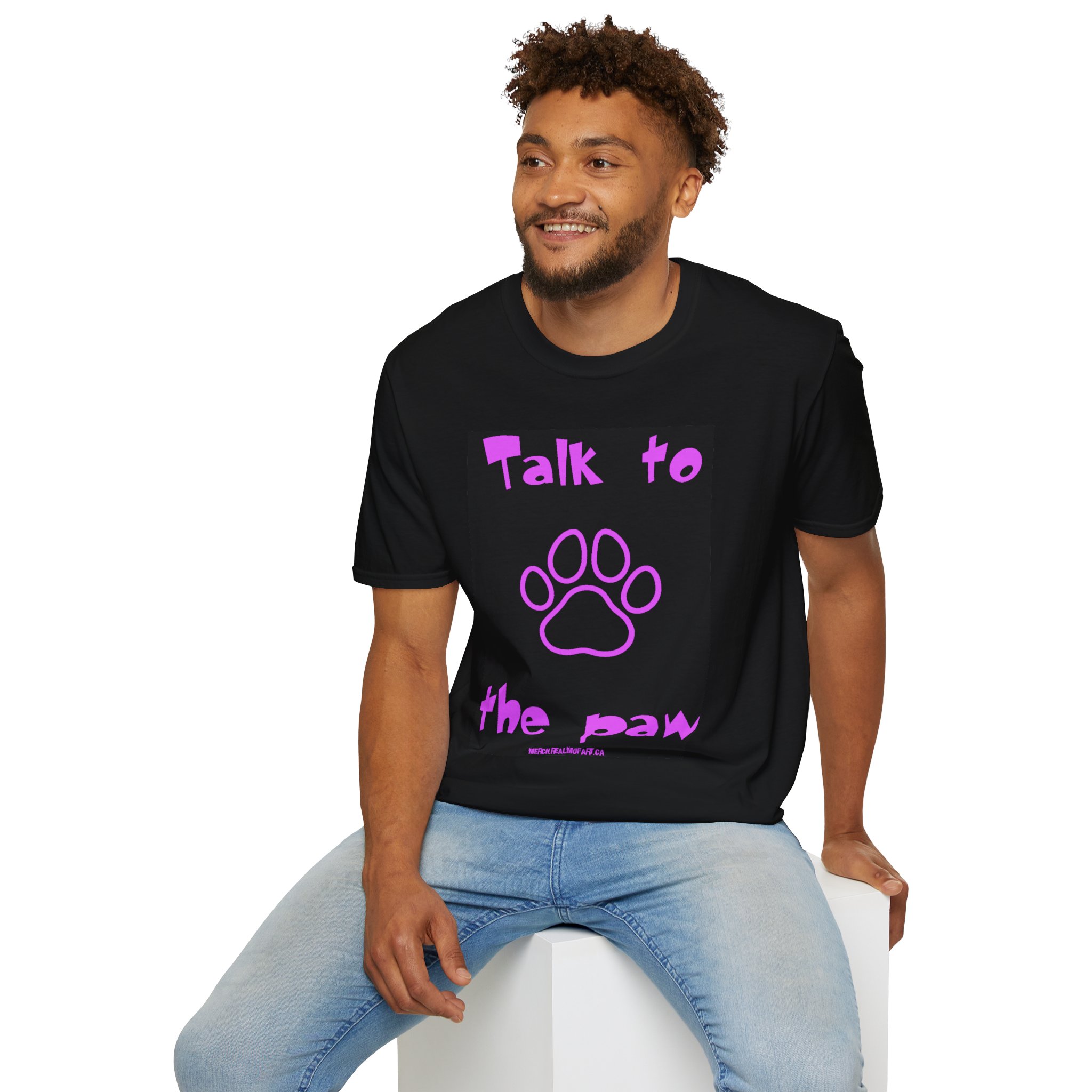 Talk to the Paw - T-Shirt - Image 2