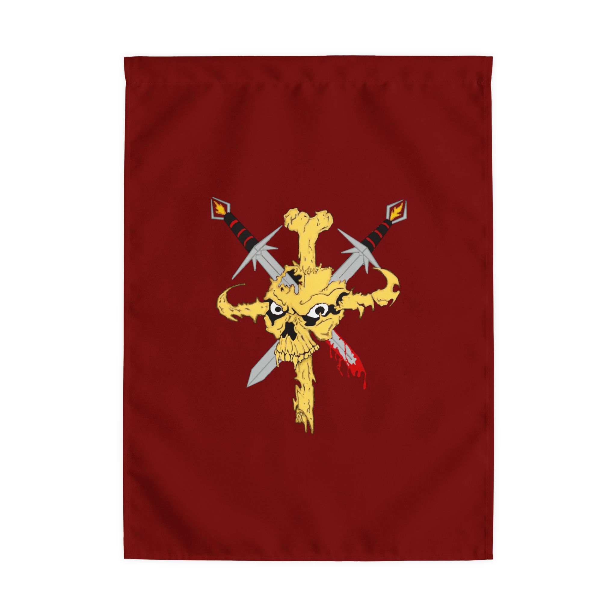 Live or Die - Outdoor Flag -Red - Image 2