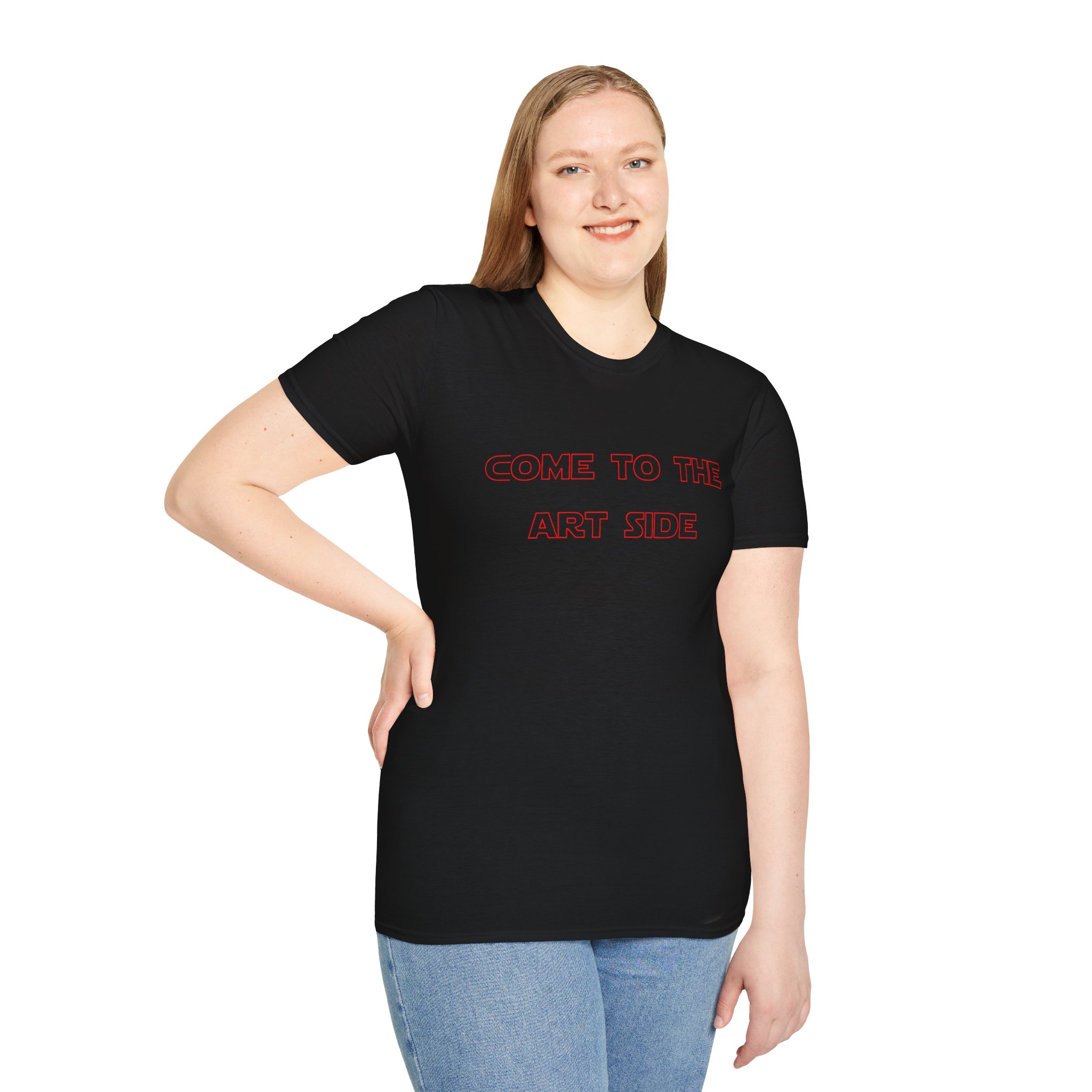 Friends of Art "Come to the Art Side" Graphic T-Shirt - Image 3