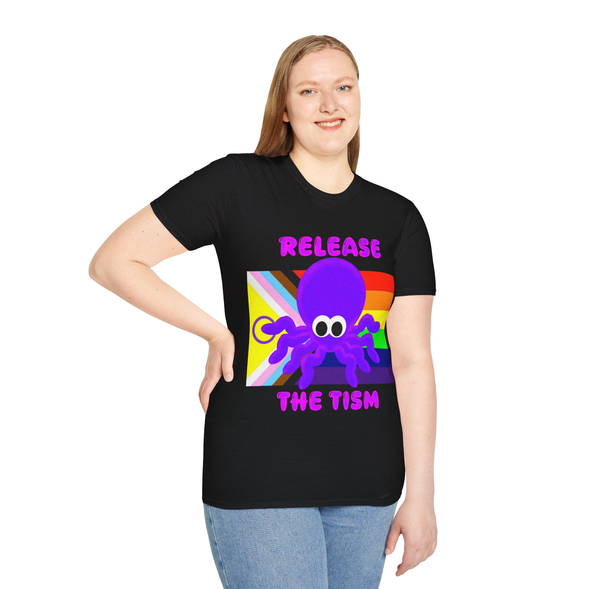 Release the Tism - Pride T-Shirt - Image 2