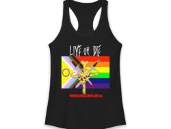 Live or Die - Pride - Racerback Tank-Top