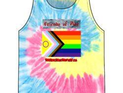 Friends of All Pride Tie-Dye Tank Top