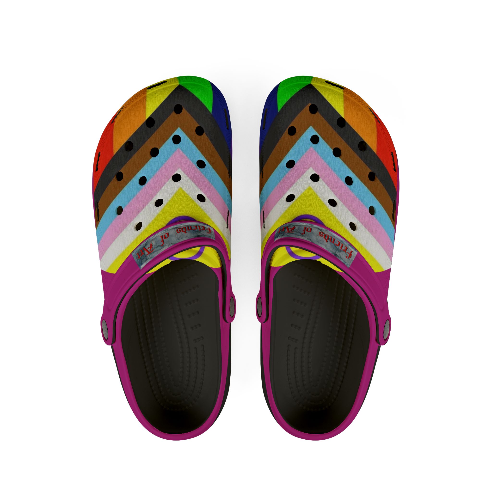 Friends of Art - Pride - Foam Crocs