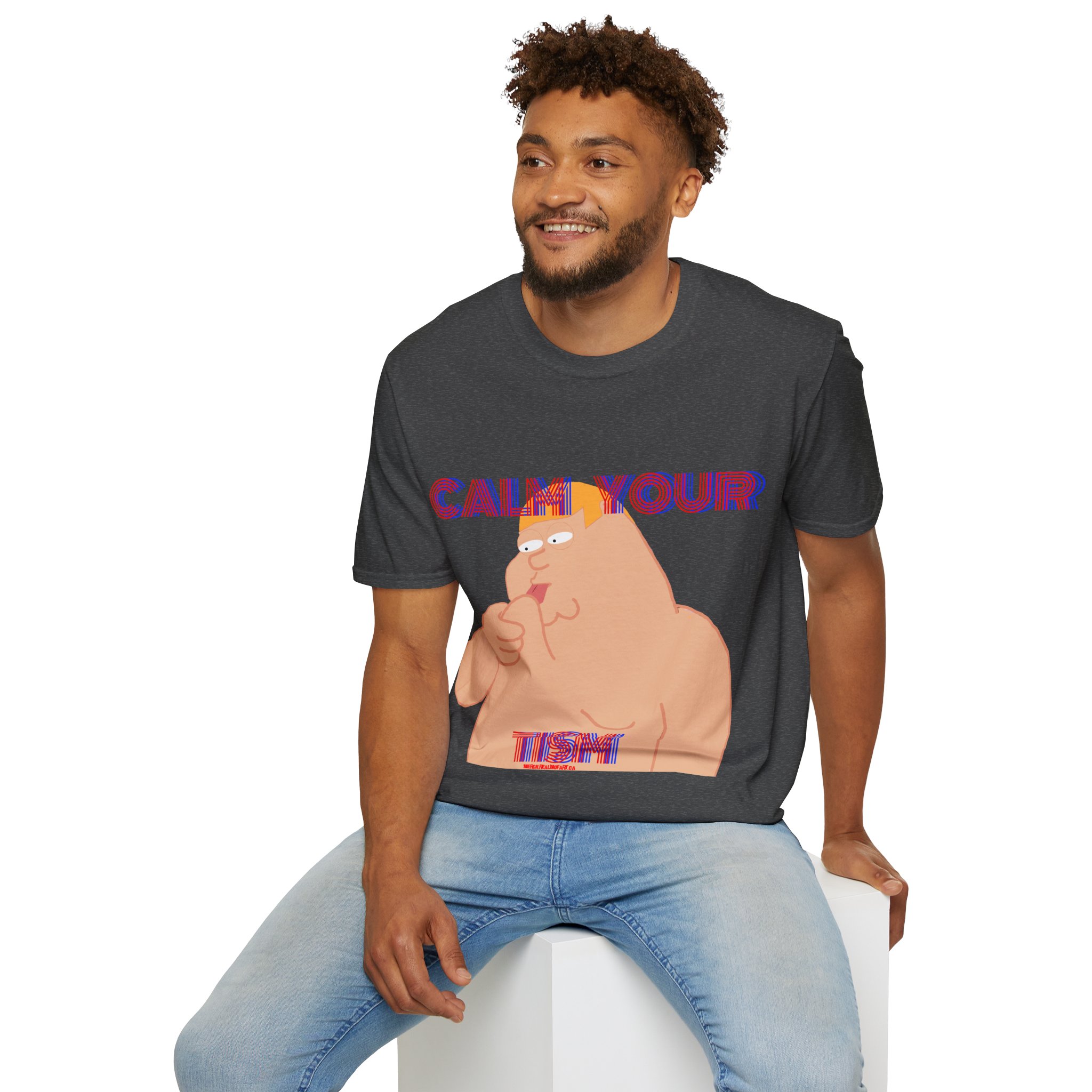 Calm Your Tism - Graphic T-Shirt - Image 10