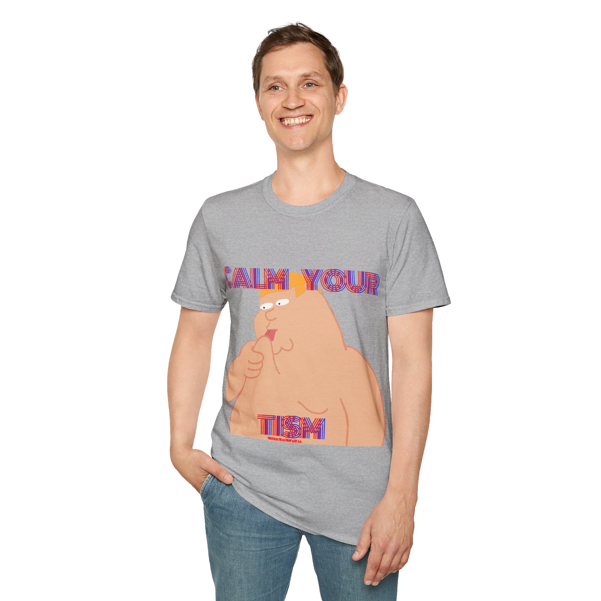 Calm Your Tism - Graphic T-Shirt - Image 6