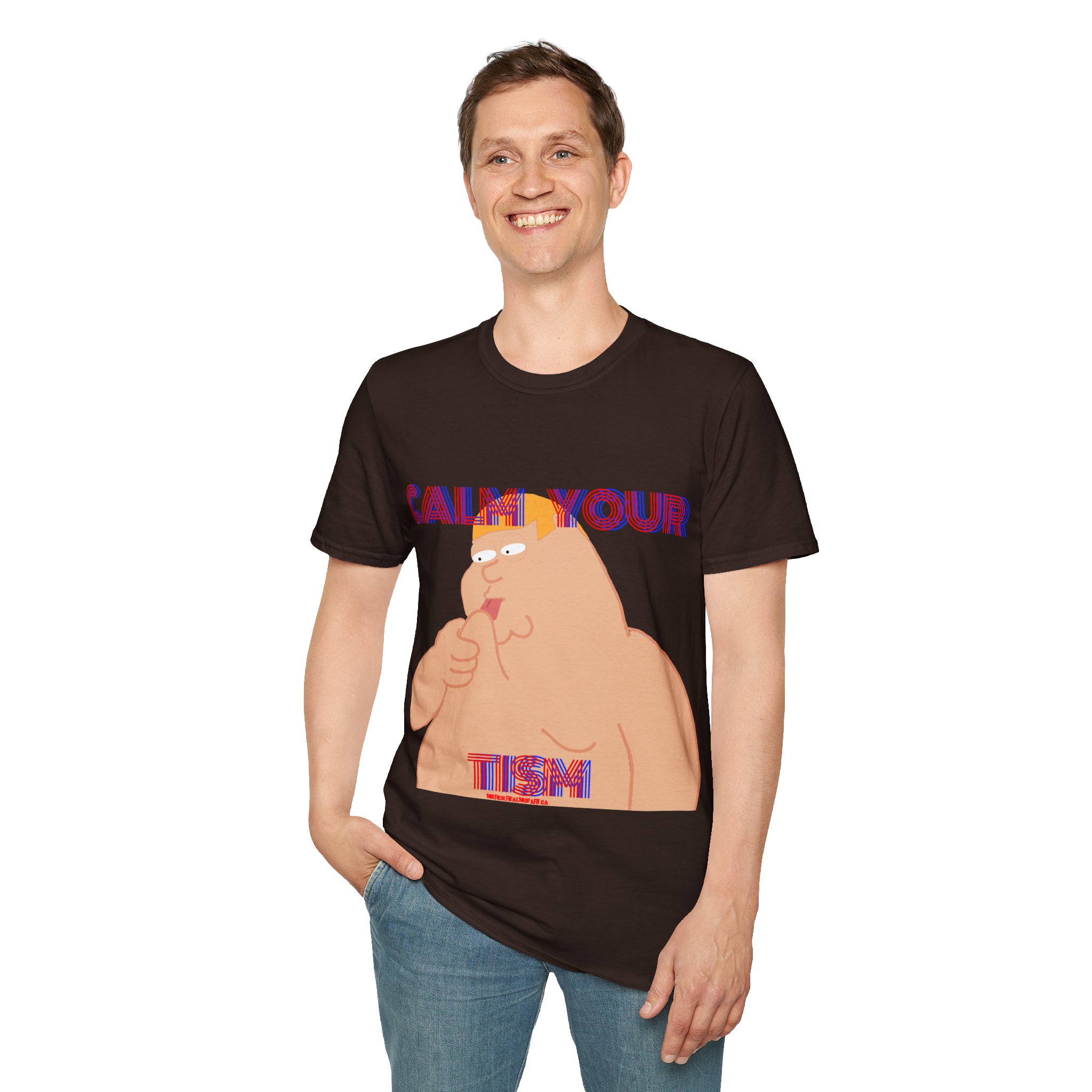 Calm Your Tism - Graphic T-Shirt - Image 12