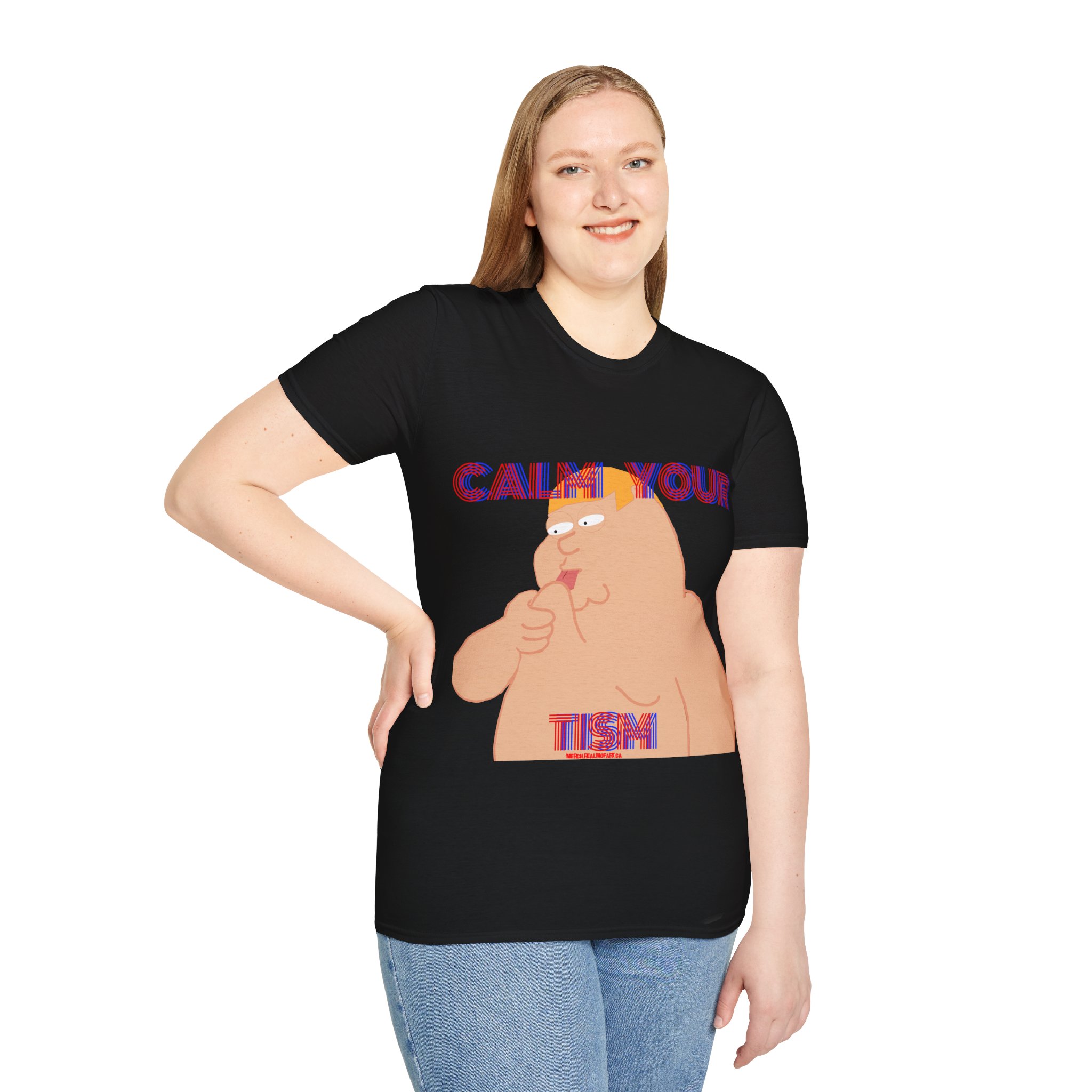 Calm Your Tism - Graphic T-Shirt - Image 2