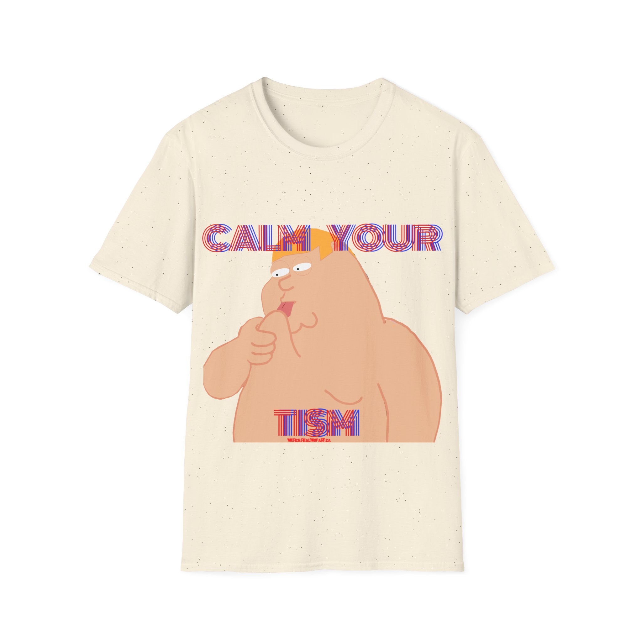 Calm Your Tism - Graphic T-Shirt - Image 3