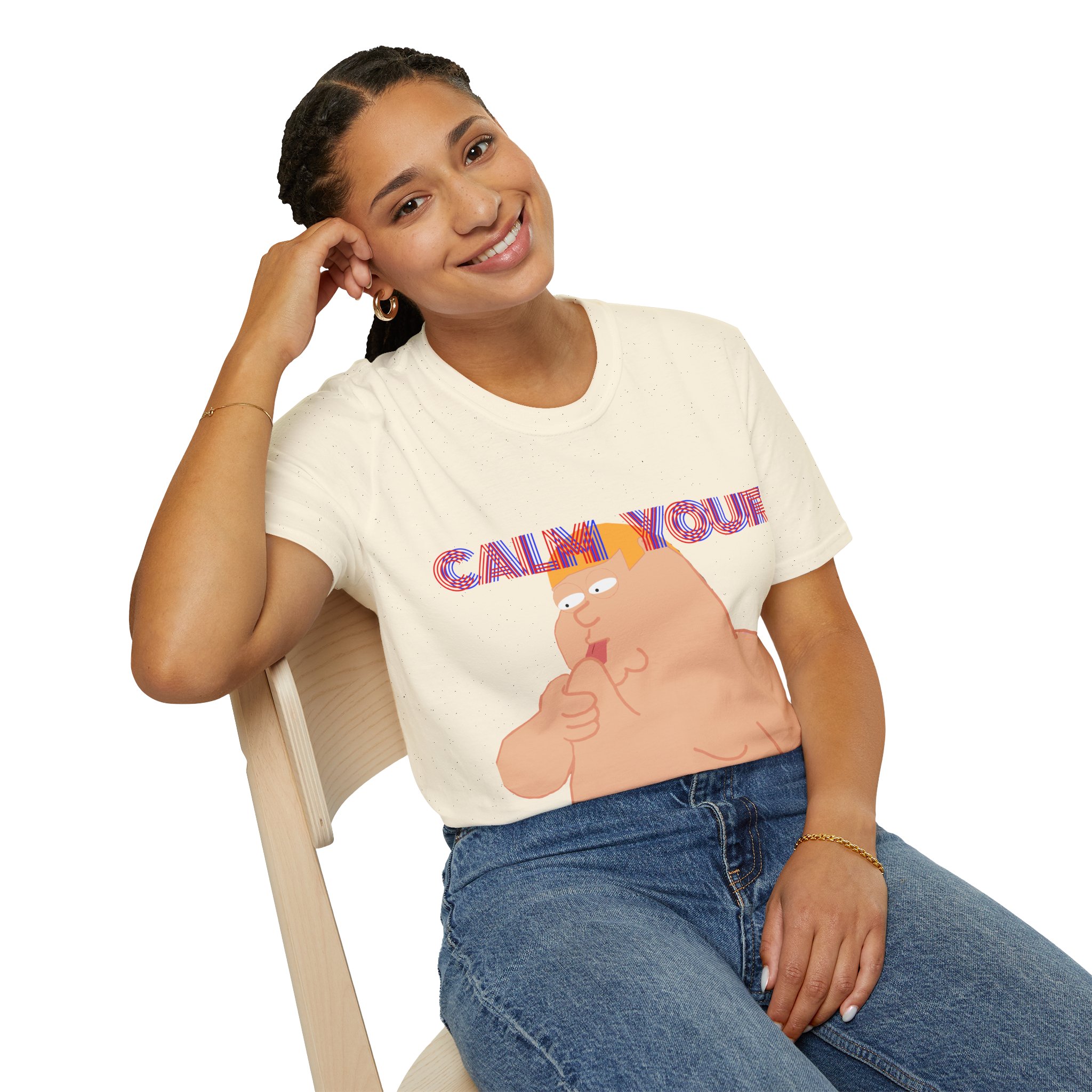 Calm Your Tism - Graphic T-Shirt - Image 4
