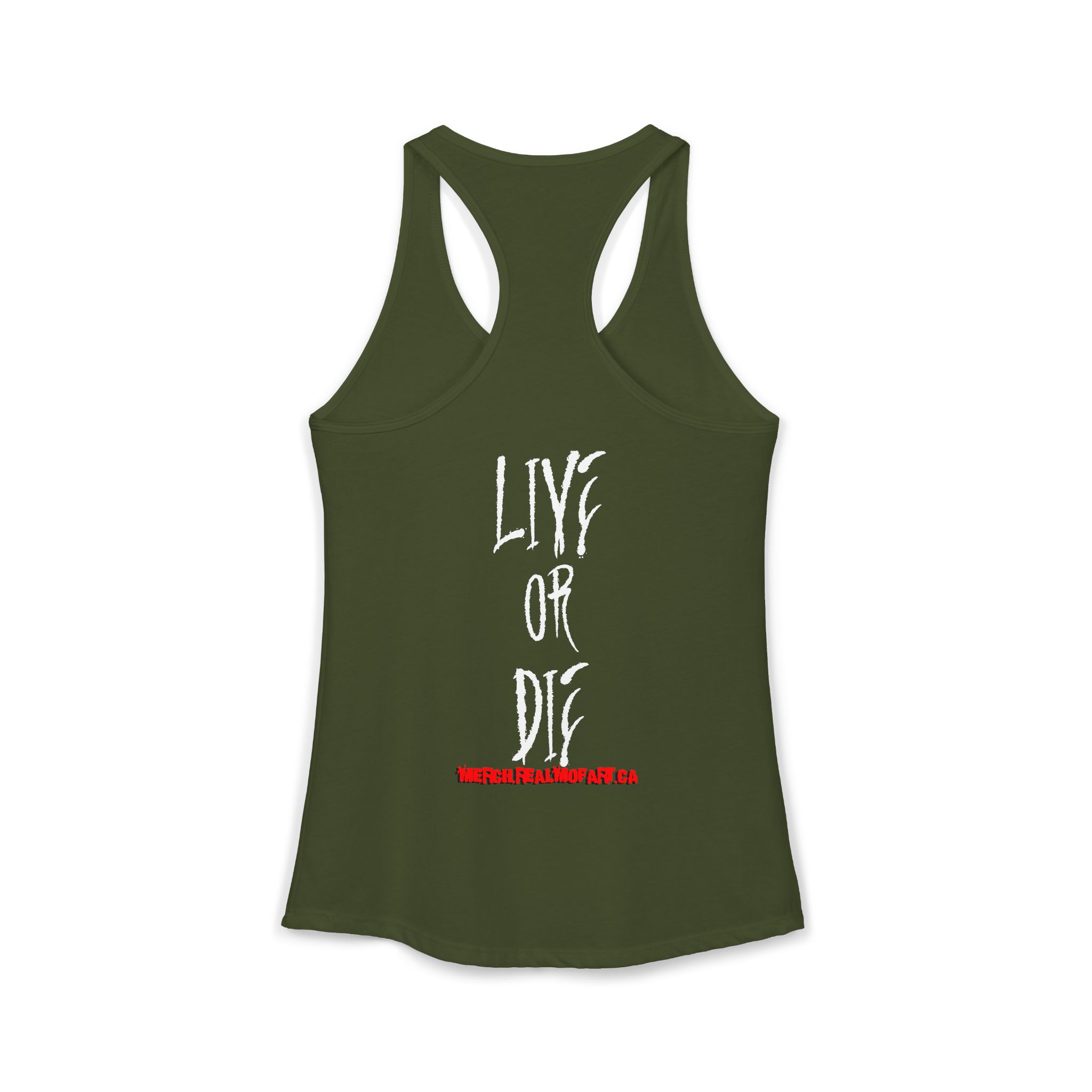 Live or Die Racerback Tank - Image 8