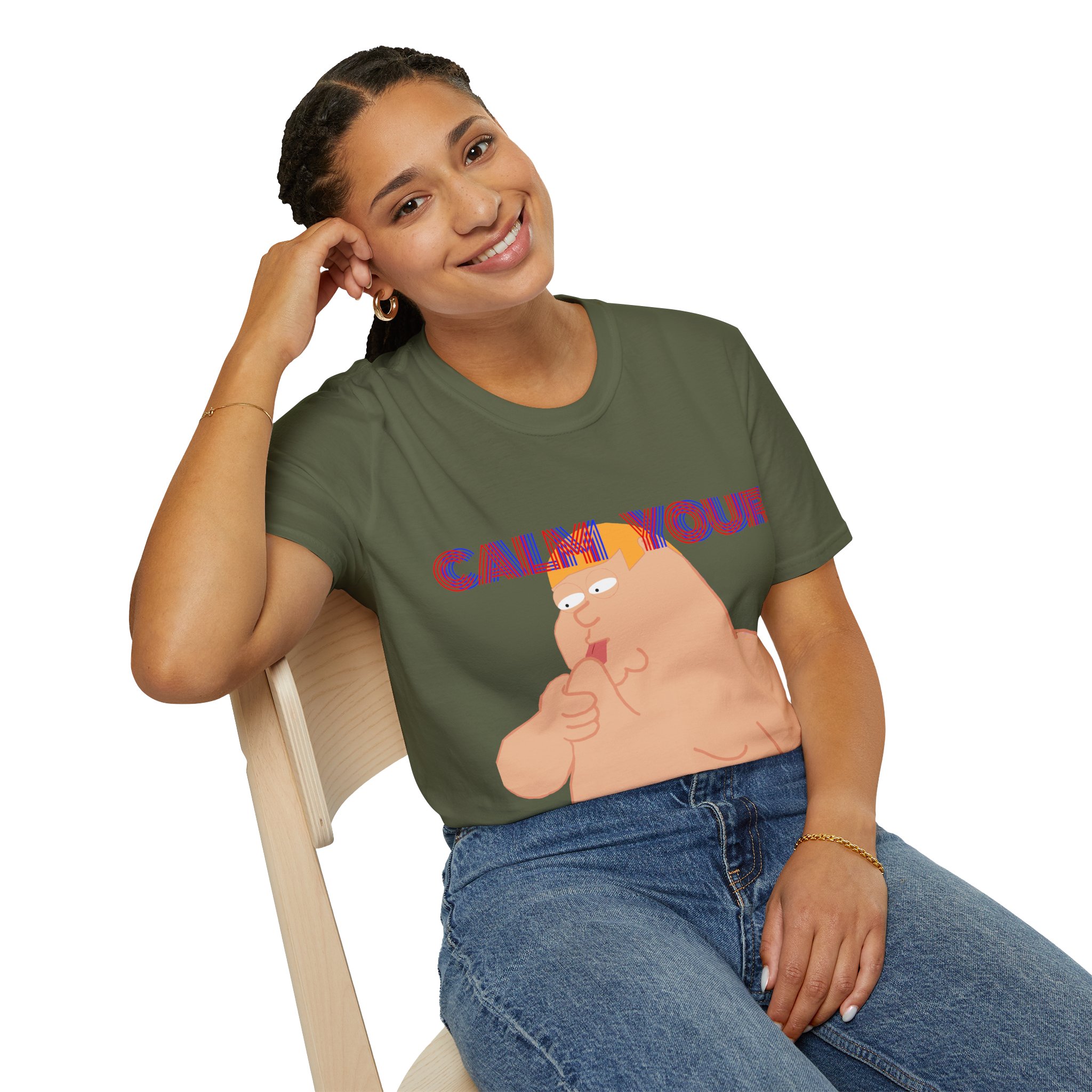 Calm Your Tism - Graphic T-Shirt - Image 8